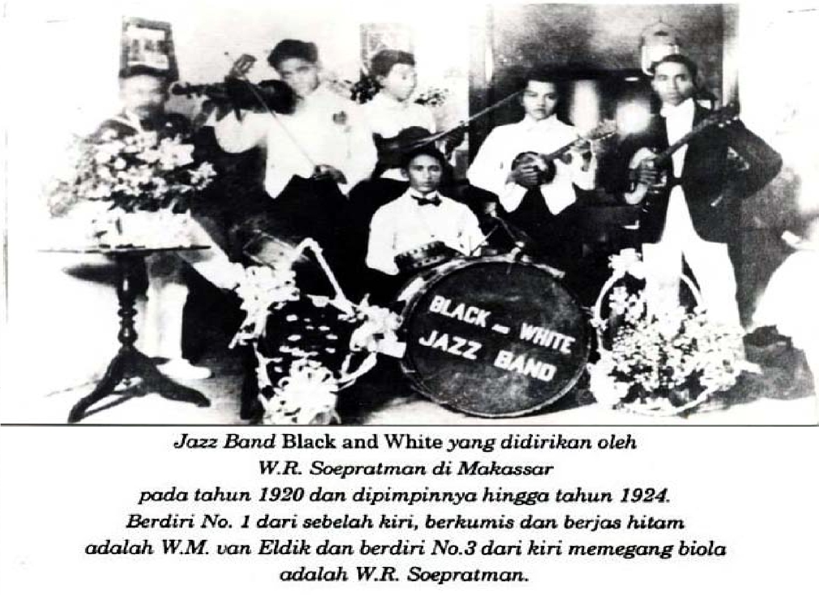 Biografi W.R. Soepratman muda yang amat mencintai musik