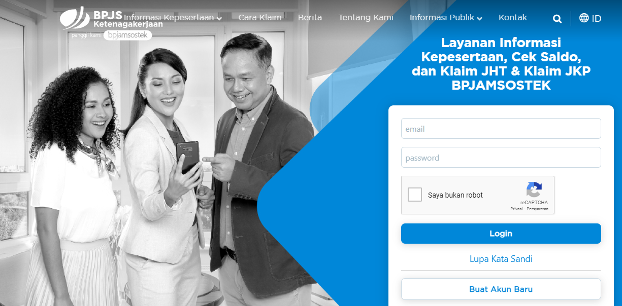 Cek saldo BPJS Ketenagakerjaan dapat dilakukan online tanpa aplikasi dengan mudah melalui Website Resmi