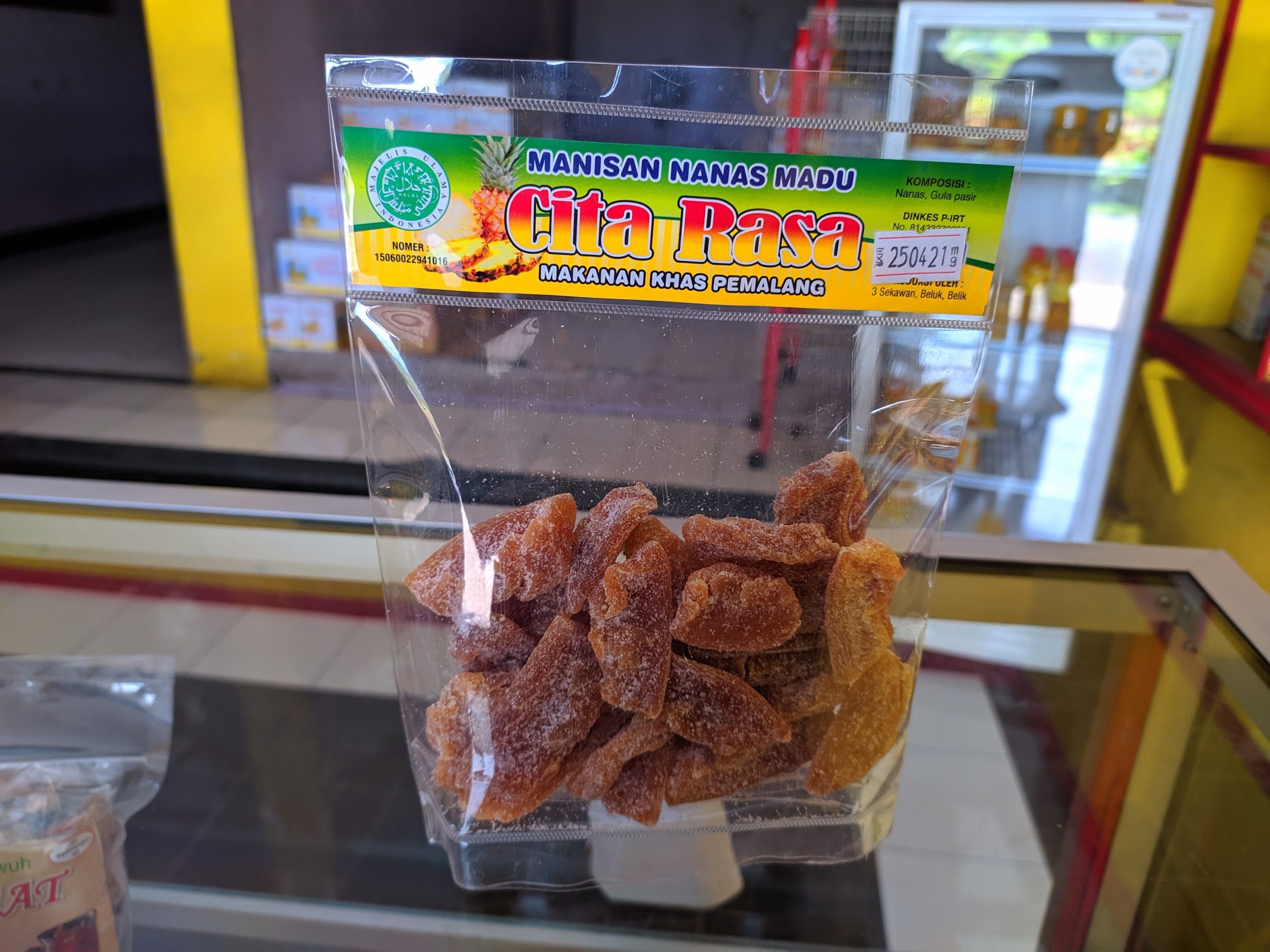 Manisan Nanas Madu Belik oleh oleh dan makanan Legend khas dari Pemalang Good News From Indonesia Manisan Nanas Madu Belik oleh oleh dan makanan Legend khas dari Pemalang