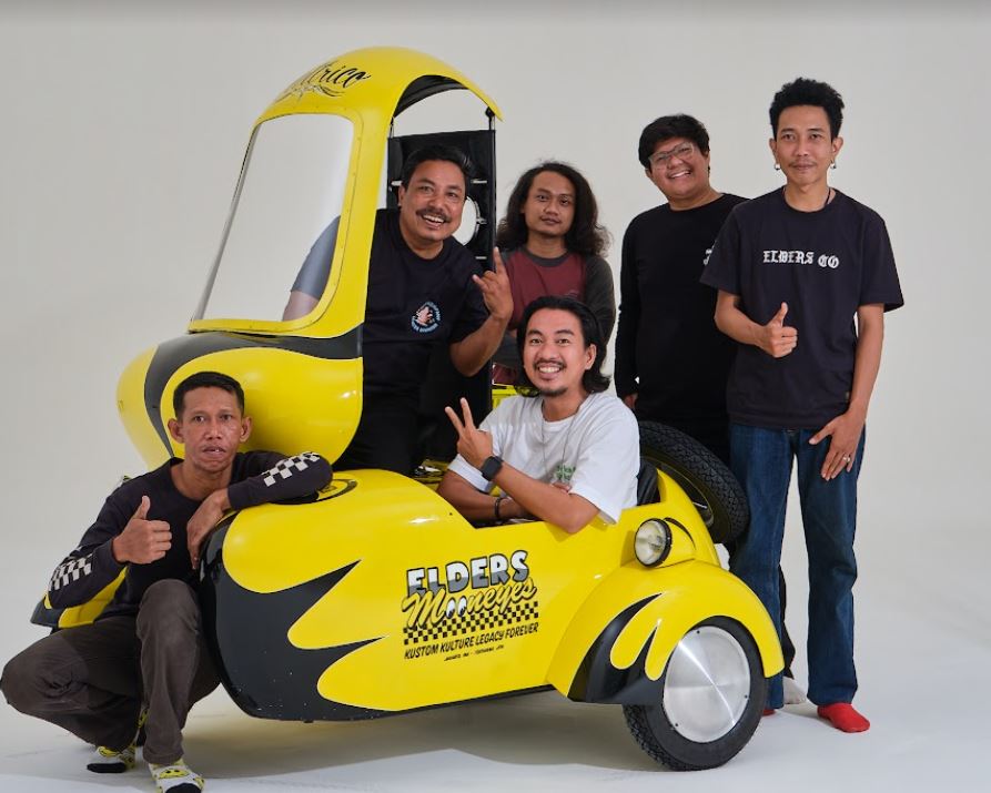 Skuter listrik yang dibuat Elders Company | Dok. Elders Company