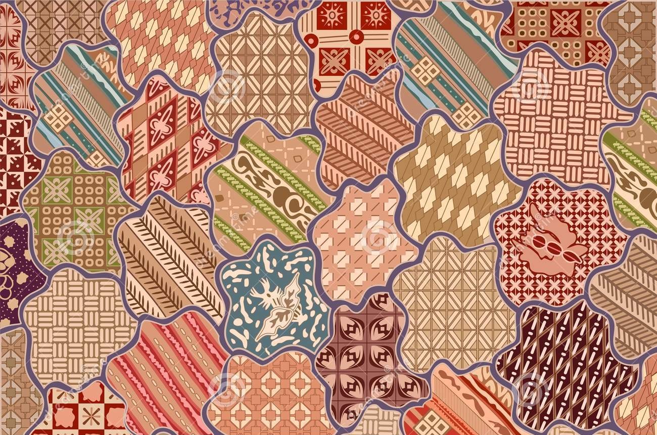 Motif Batik Sekar Jagad khas Jogjakarta atau Yogyakarta salah satu batik terkenal dan terindah di Indonesia