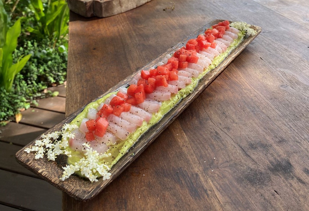 Olahan Ikan Cobia asli Indonesia berupa Sashimi yang bergizi tinggi dan berdaging putih