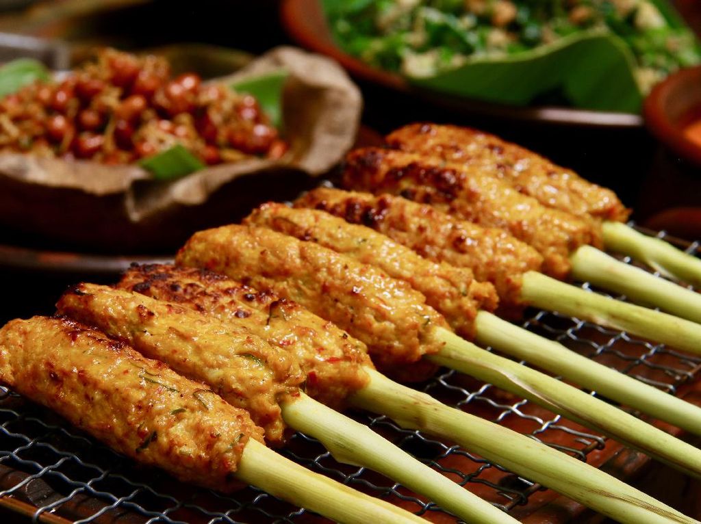 Sate Lilit Ikan Bali, olahan ikan tradisional khas Indonesia
