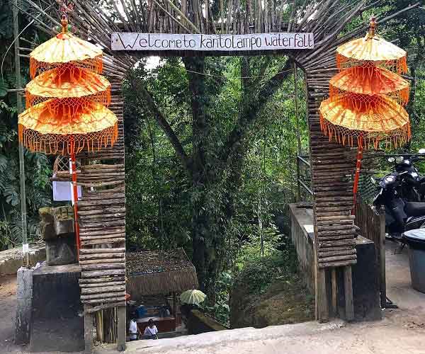 Air Terjun Kanto Lampo, Fasilitas wisata alam air terjun berundak-undak di Bali yang sangat mempesona