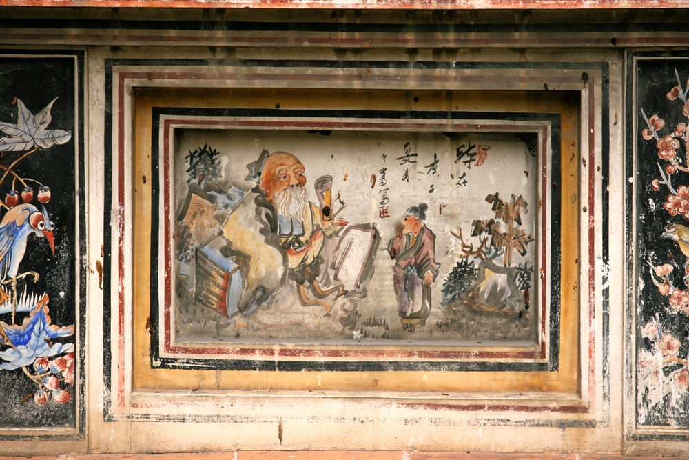 Lukisan dinding Tjong A Fie @ tjongafiemansion.org