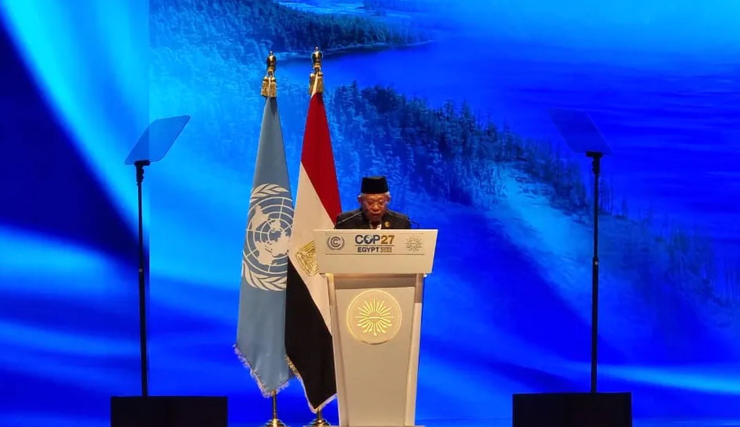 Wapres Ma’ruf Amin di COP27 | wapresri.go.id