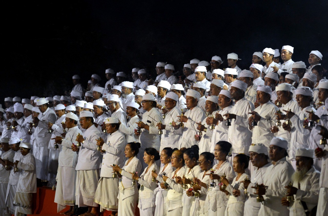 Pinandita yang doakan kelangsungan KTT G20 | baliprov.go.id