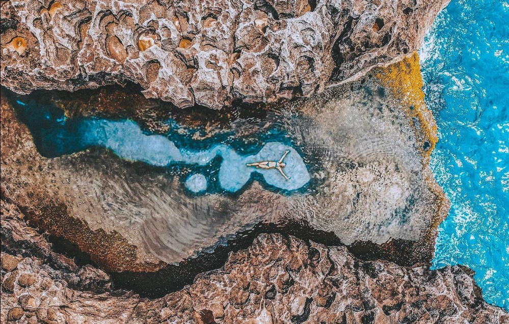 Spot Foto Berenang Angels Billabong Nusa Penida Bali Spot Foto Berenang Angels Billabong Nusa Penida Bali