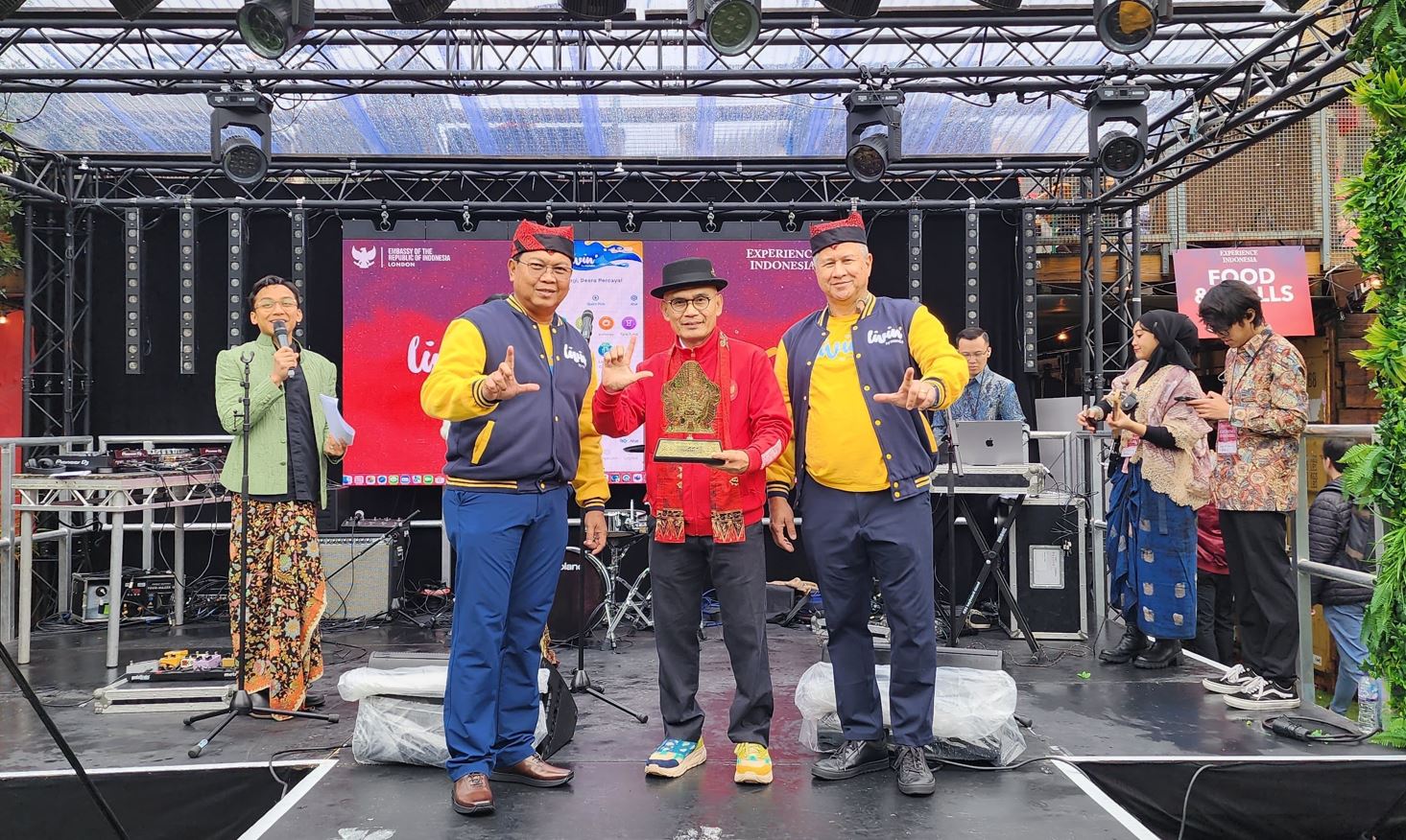 Peluncuran Livin' by Mandiri di London. | Dok. Bank Mandiri