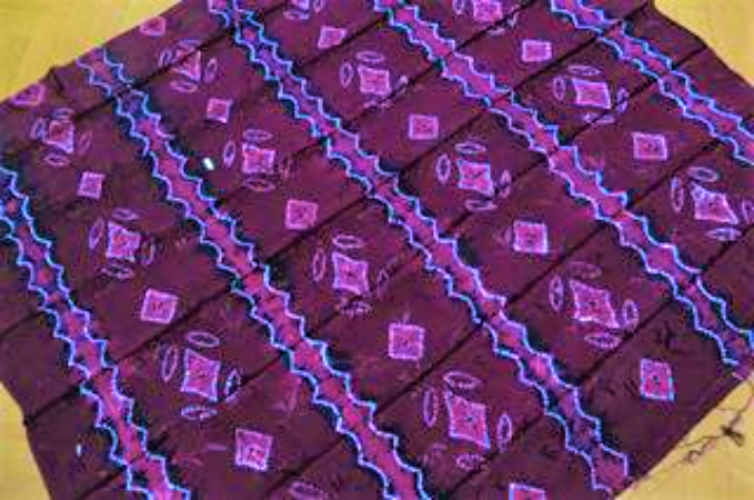 motif batik sasirangan kalimantan bayam raja