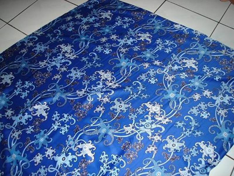 batik kalimantan kembang kenanga