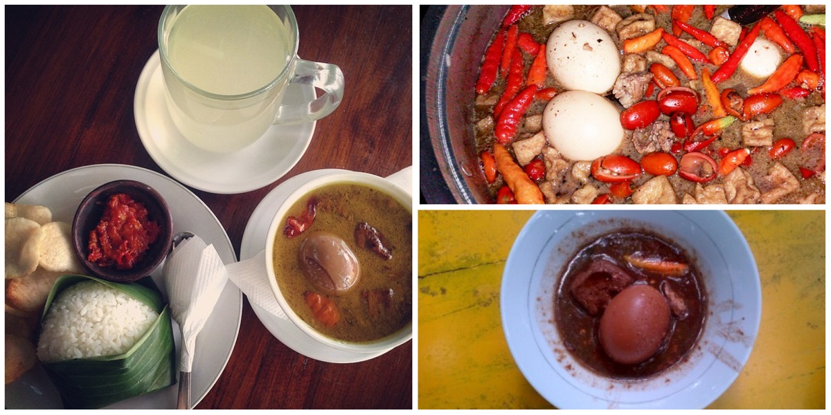 makanan khas Jogja brongkos