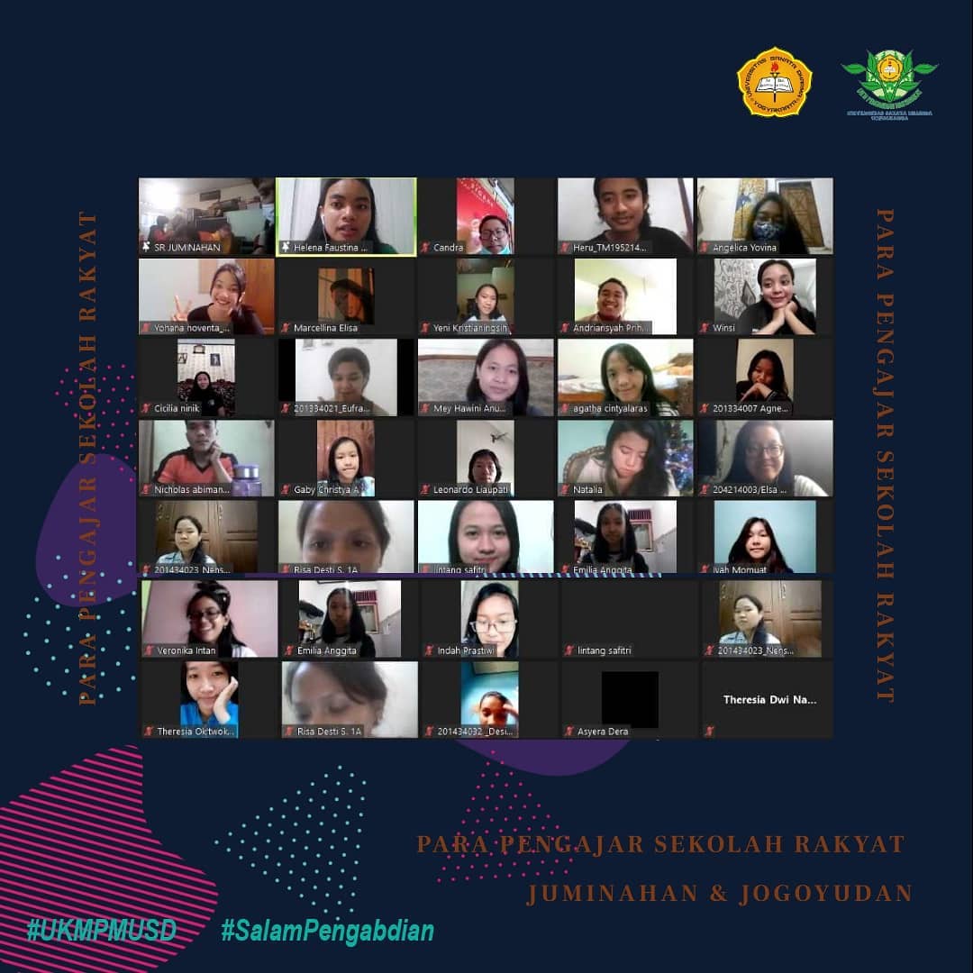 Acara Tutup Tahun di salah satu Sekolah Yogyakarta di Masa Pandemi Covid-19| Foto: Pengabdian Masyarakat/instagram.com