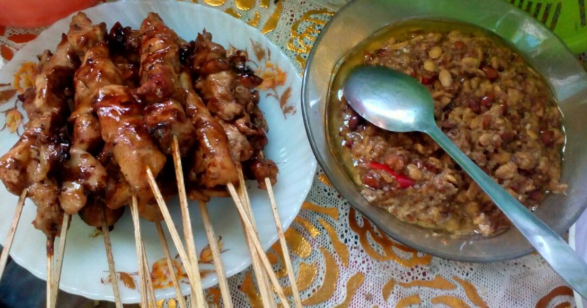 Resep mudah dan simpel membuat Sate Ambal khas Kebumen Jawa Tengah