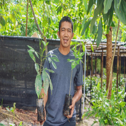 Pasien Membayar Biaya Perawatan Giginya dengan secara non Tunai dengan Bibit