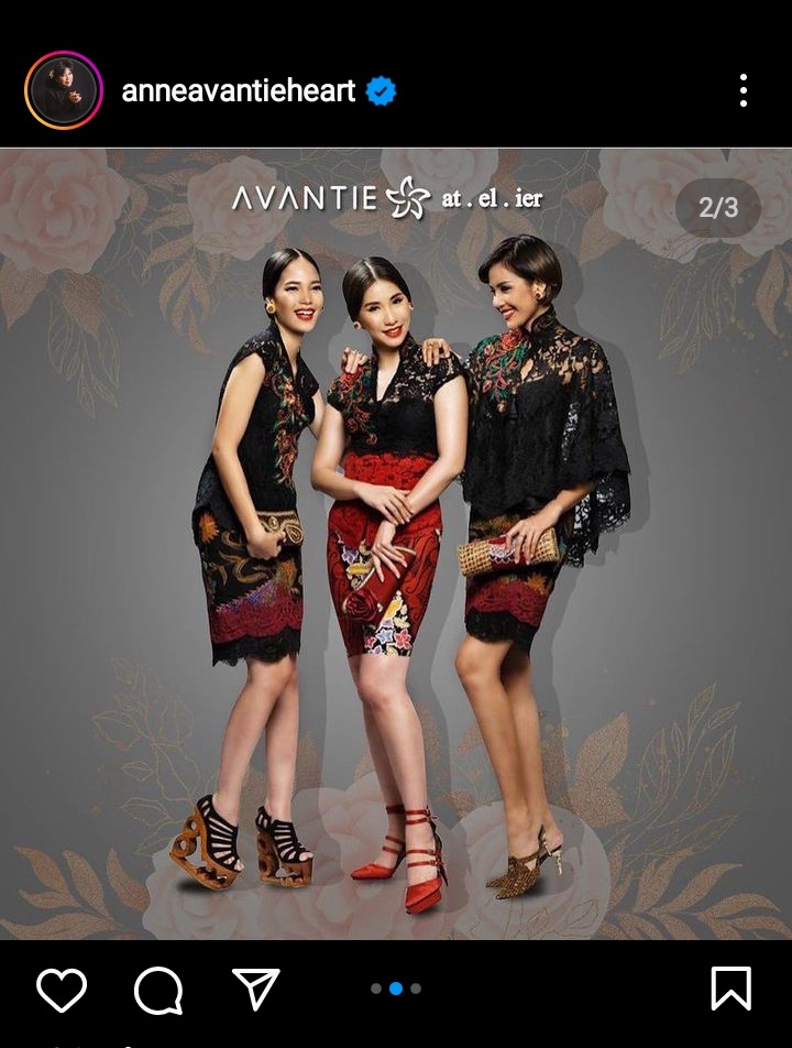 Kebaya Modifikasi I Foto: Anne Avantie
