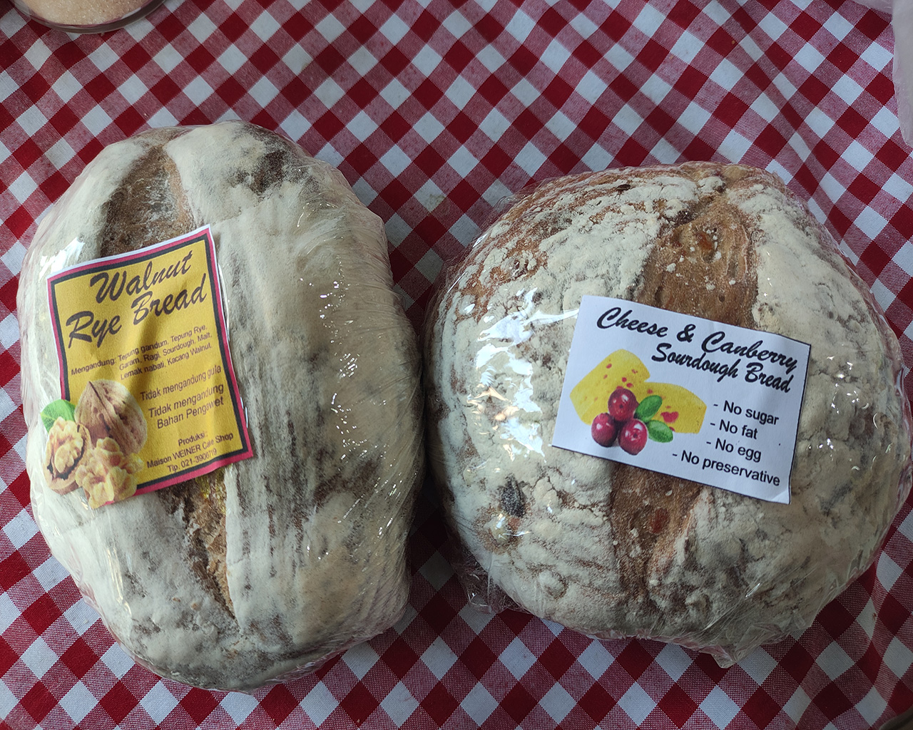 Roti Sourdough di Maison Weiner |Sumber: Dokumentasi Pribadi