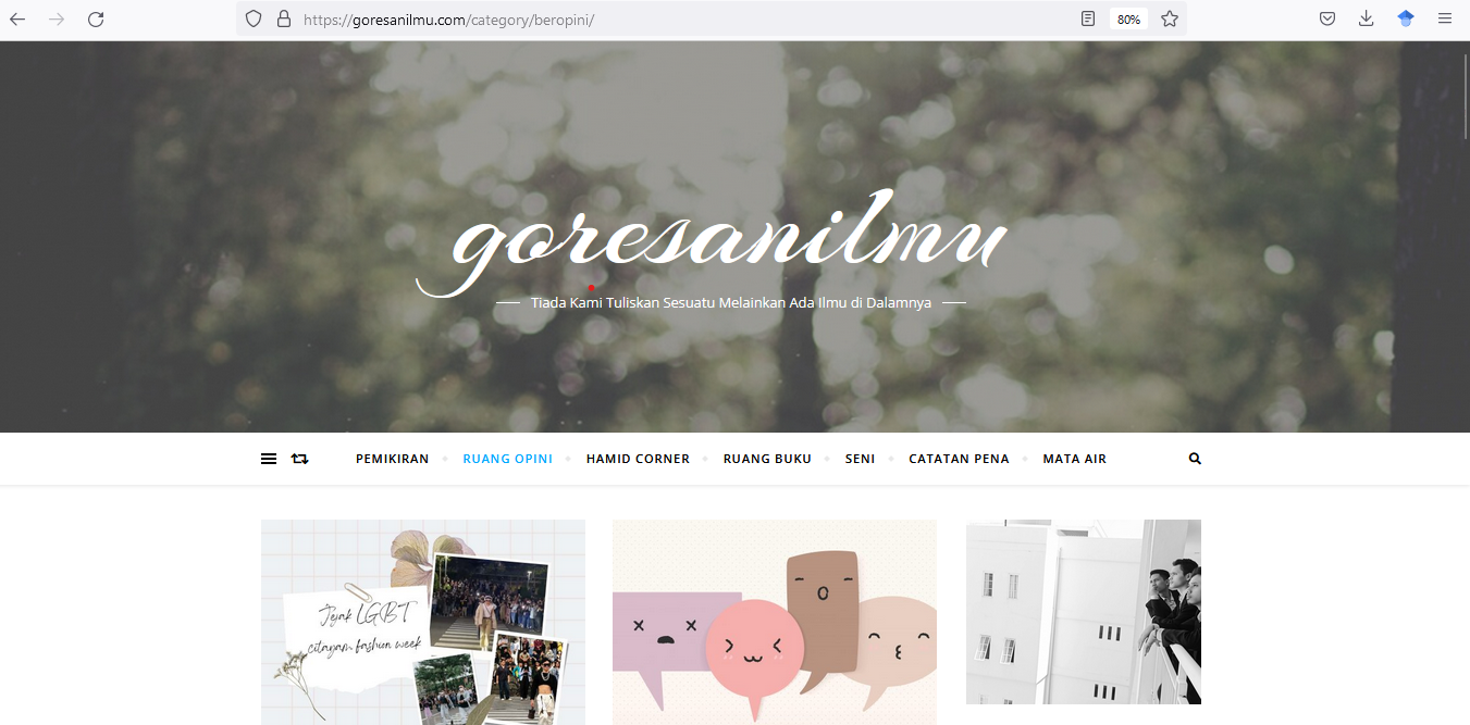 Website pribadi | sumber pribadi