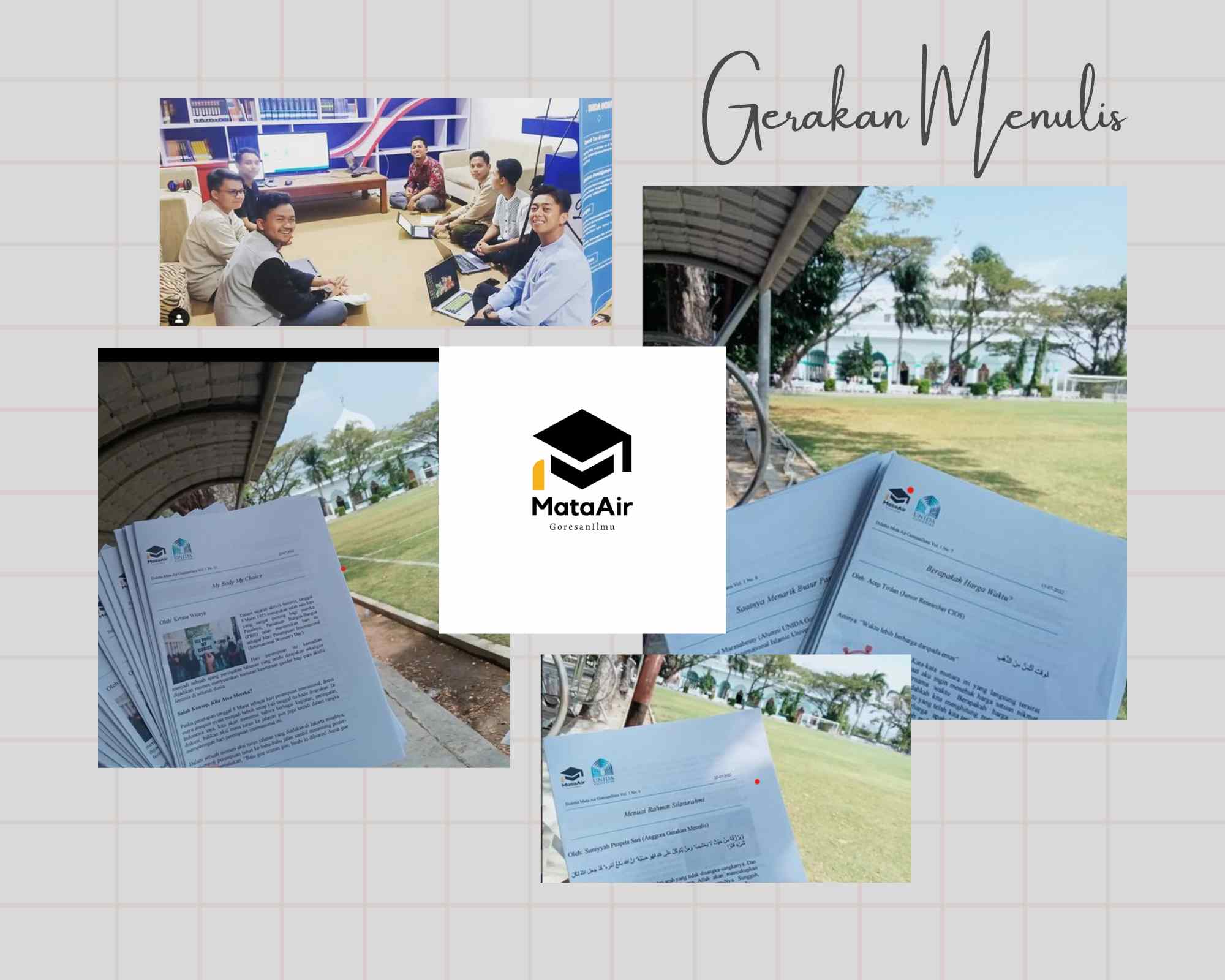 Gerakan menulis | sumber pribadi