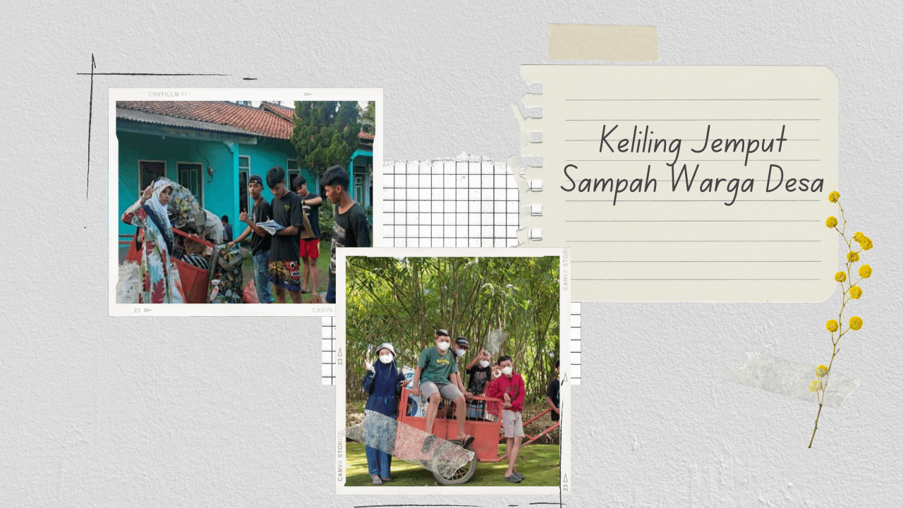 Proses jemput sampah | sumber mbak Irma