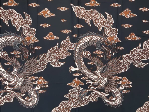 motif mega mendung naga