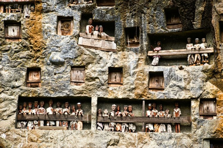 Makam di Toraja | Foto: Kompas.com