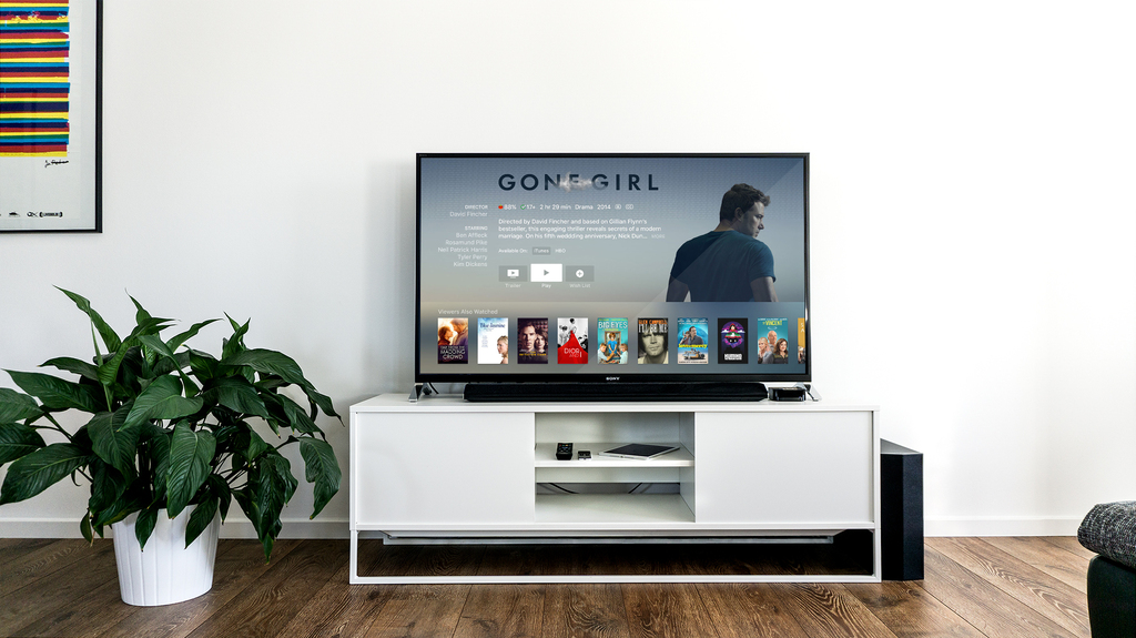 Smart TV berukuran besar