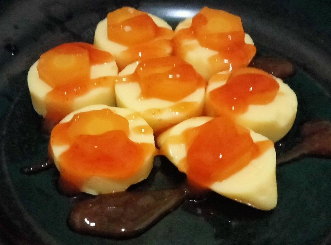 Steam Wortel ft Tofu I Foto: Pribadi