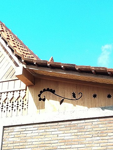 rumah adat suku osing banyuwangi jawa timur