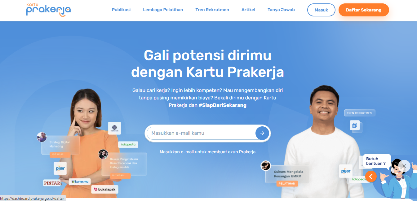 cara daftar kartu prakerja 2023