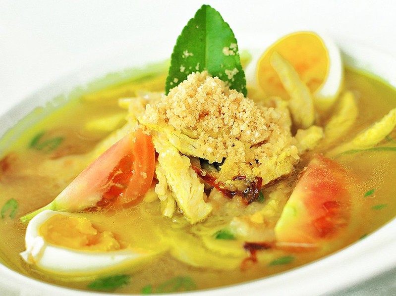 soto lamongan, ciri khasnya