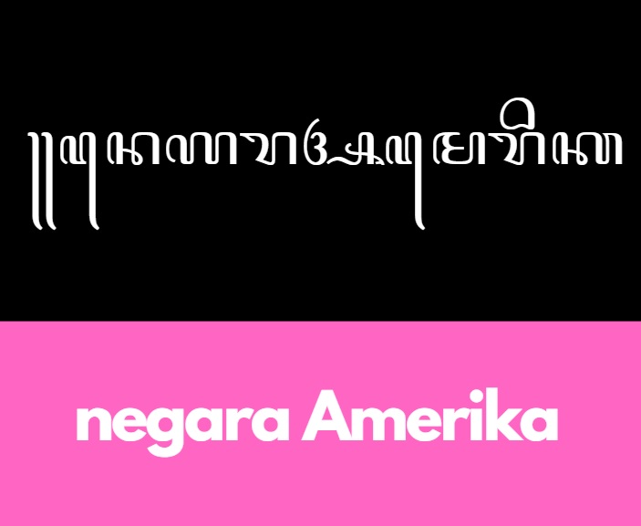 contoh aksara swara