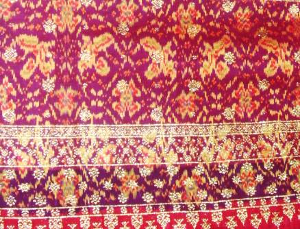 kain tenun songket cual burung hong