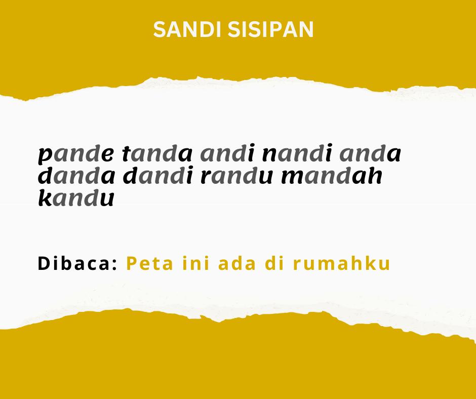 15 jenis sandi pramuka -sandi sisipan