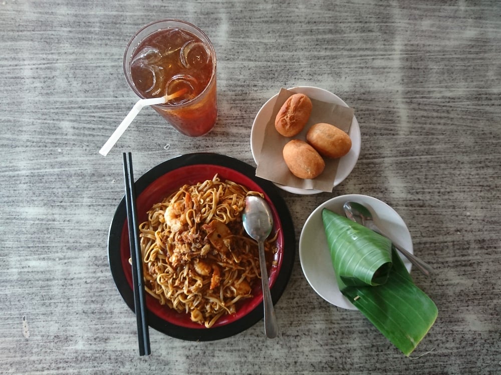 Mie tarempa dan luti gendang