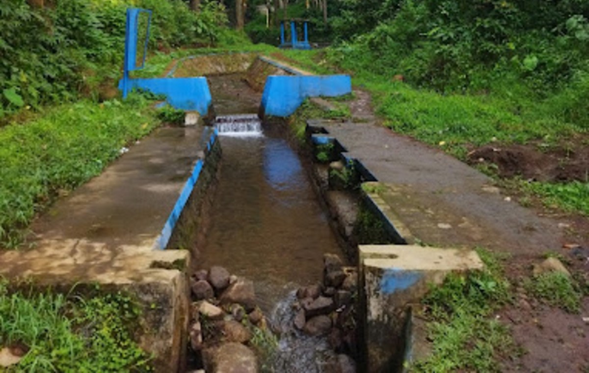 Kondisi Tuk Jimat Kali Bulakan Bumijawa yang terus mengalirkan mata air.