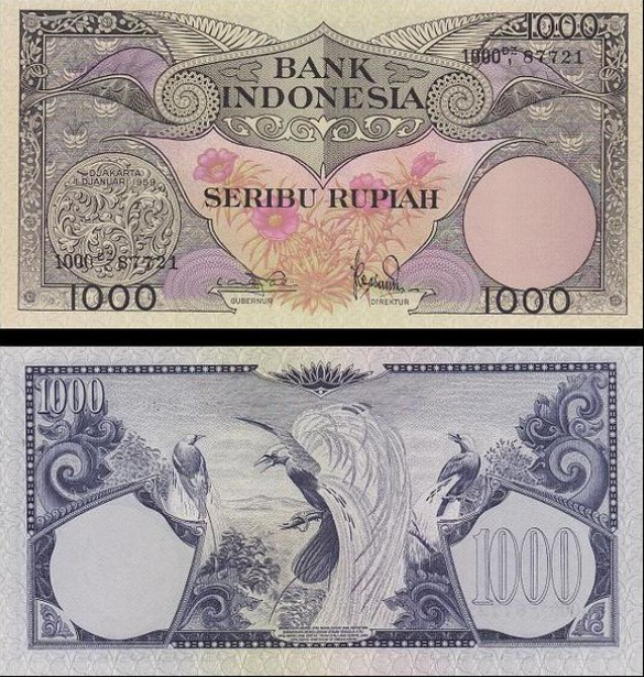 uang 100 cenderawasih kecil