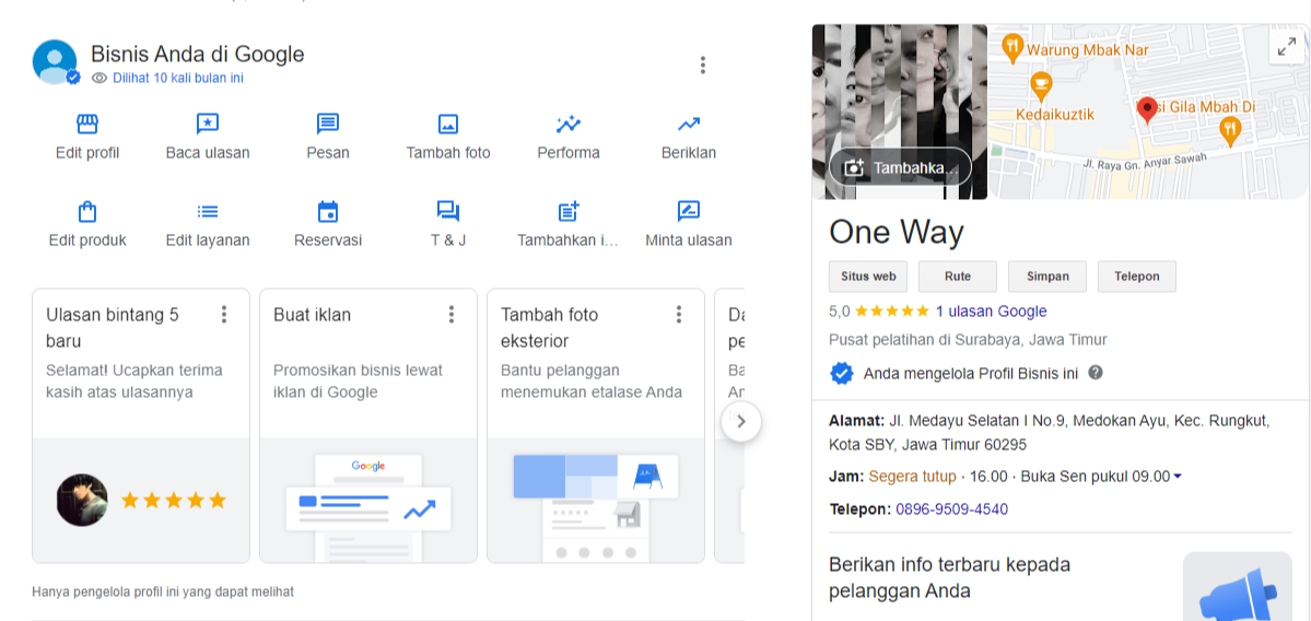 Pembuatan Google My Business