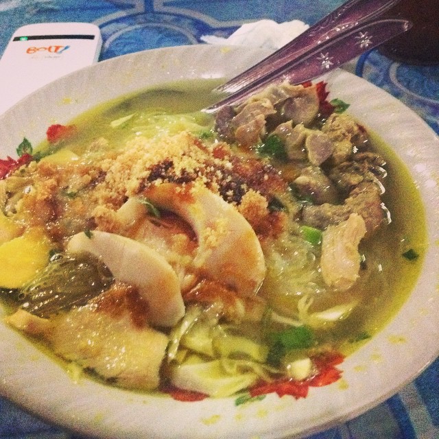 resep soto ayam lamongan