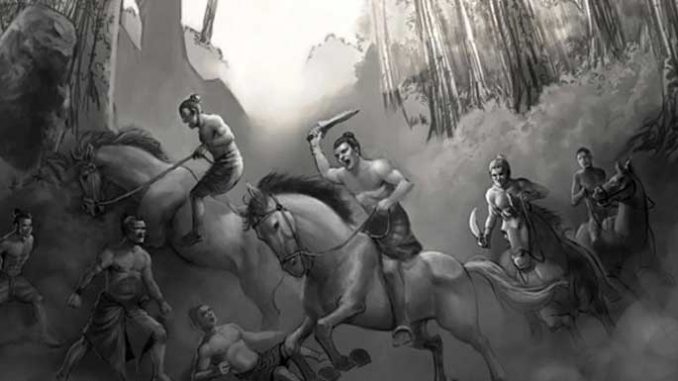 ilustrasi perang bubat. Souce: Kompasiana