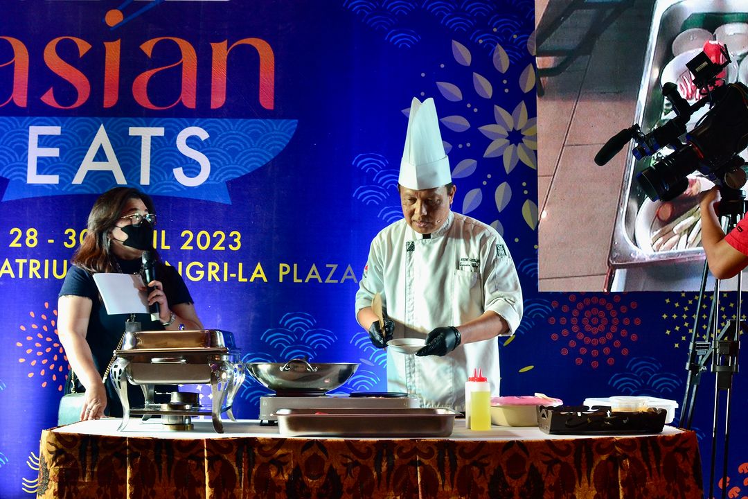 Demo masak bersama Chef Bowo