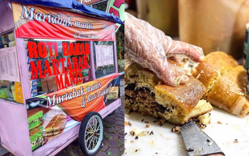 Paling populer dikenal dengan martabak manis. (Sumber: instagram @magelang_raya|instagram @duniakulinersurabaya)