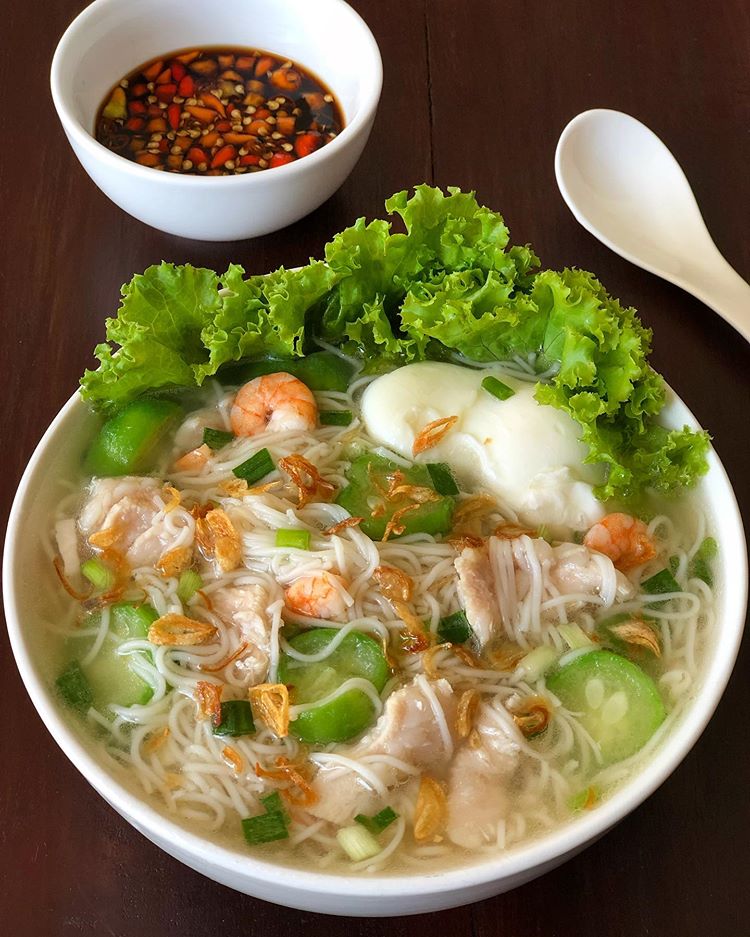 Misoa Kuah Ayam Udang | Foto: doyanresep.com