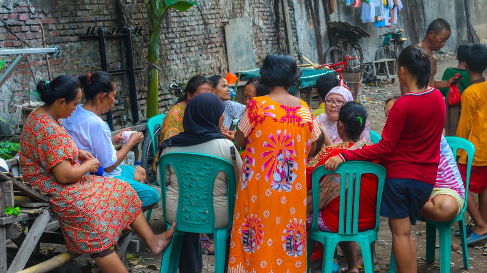 Ilustrasi perkampungan Jakarta/Shutterstock