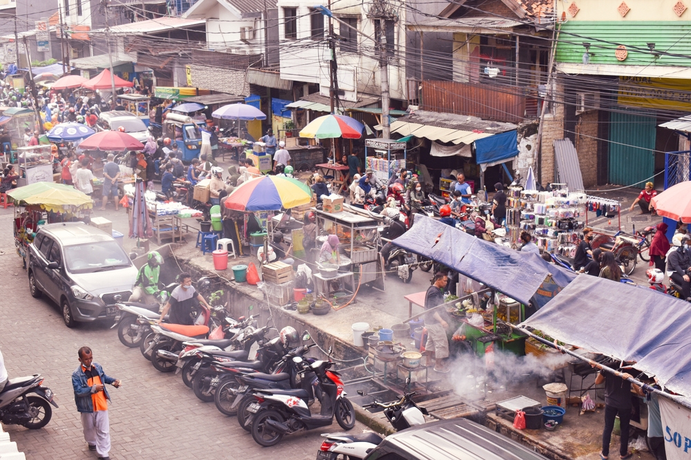 Ilustrasi perkampungan Jakarta/Shutterstock