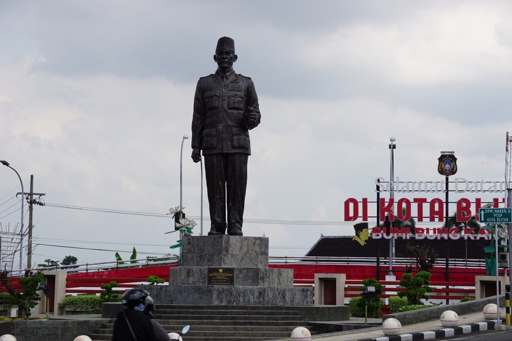 Patung Bung Karno di Blitar/Shutterstock