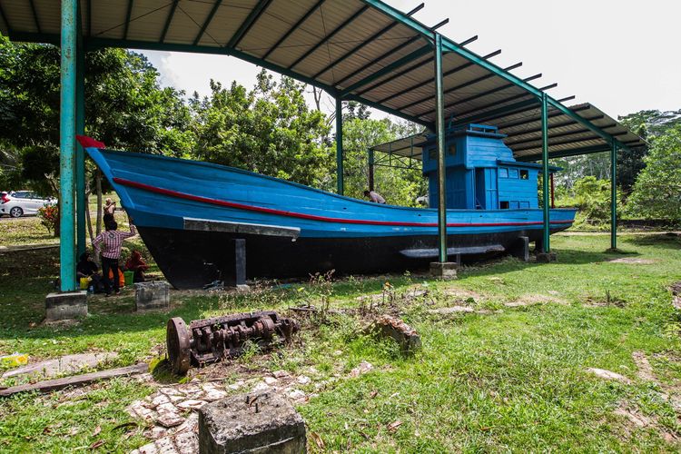 Replika Perahu dI Kampung Vietnam | Foto : Travel Kompas