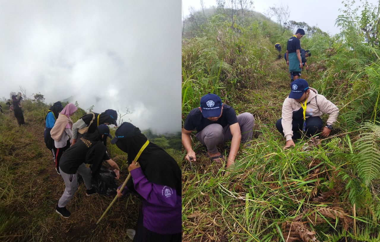 Kerja Bakti Jalur Pendakian Gunung Bisma Kerja Bakti Jalur Pendakian Gunung Bisma