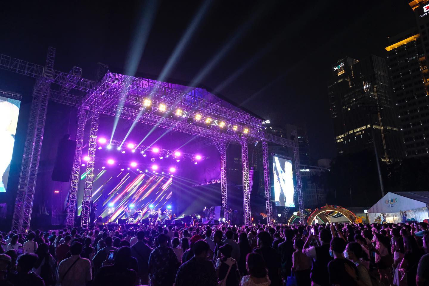 Suasana Joyland Festival di Bali bulan Maret lalu. | Foto: Joyland Festival/Facebook