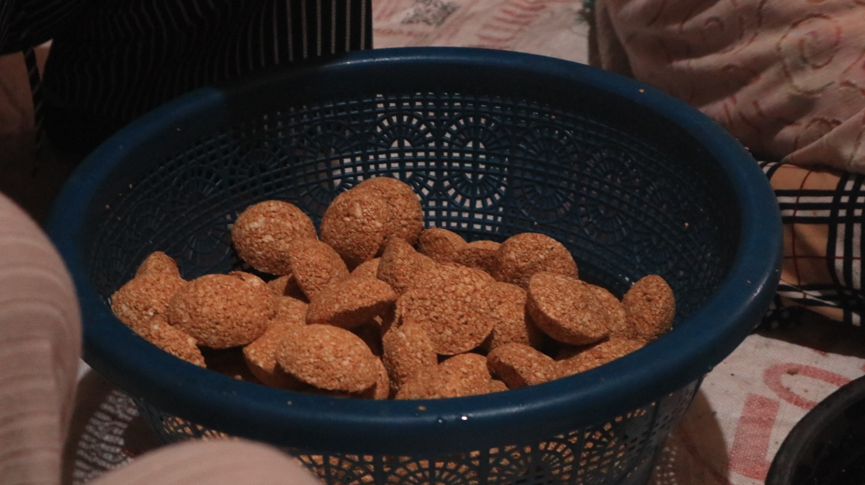 Proses pembuatan Kerajinan Borondong